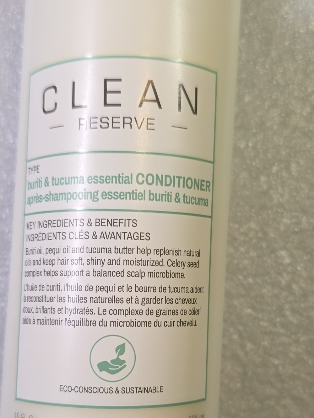 Clean Reserve Buriti & Tucuma Essential Conditioner - White